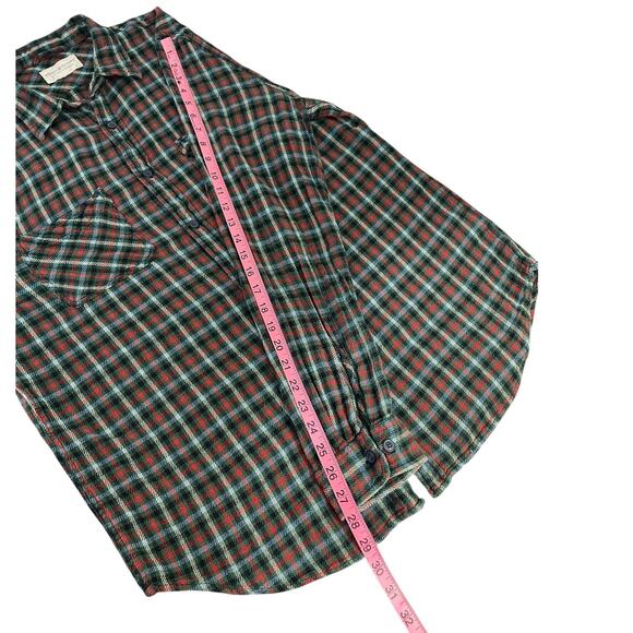Denim & Supply Ralph Lauren Plaid Flannel Button Up Shirt Men's Large Heritage - Picture 8 of 11